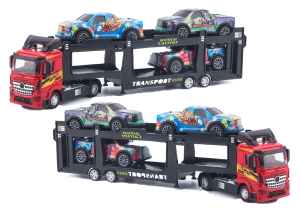 Die-Cast Transport Series Tractor Trailer - Image 4