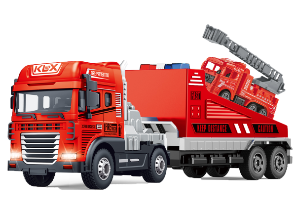 Scale Fire Truck with Mini Fire Truck