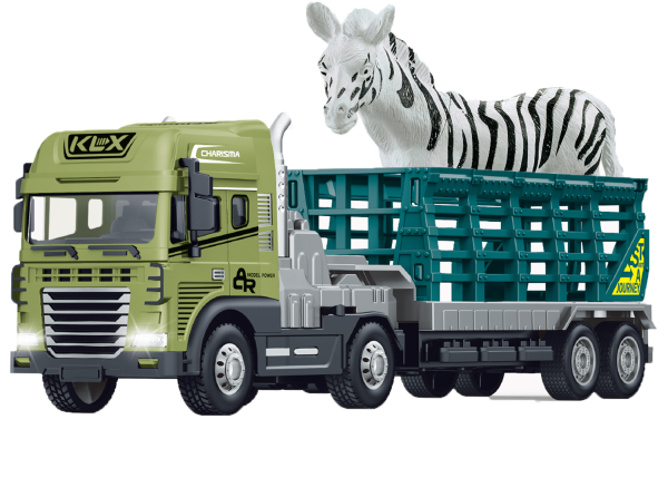 1:24 Scale Rescue Trailer with Zebra