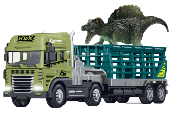 1:24 Scale Rescue Trailer with Spinosaurus Dino